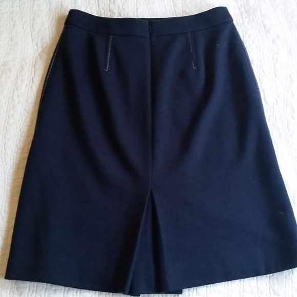 HOBBS London A-Line Wool Skirt 6 - Picture 2 of 4